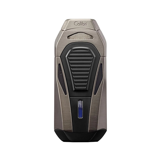 Colibri Boss III Cigar Lighter and Cutter – Gunmetal