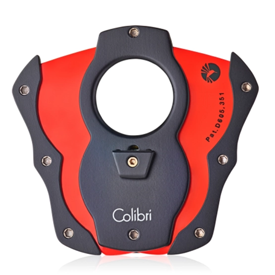 Colibri Cut Cigar Cutter – Black With Red Blades