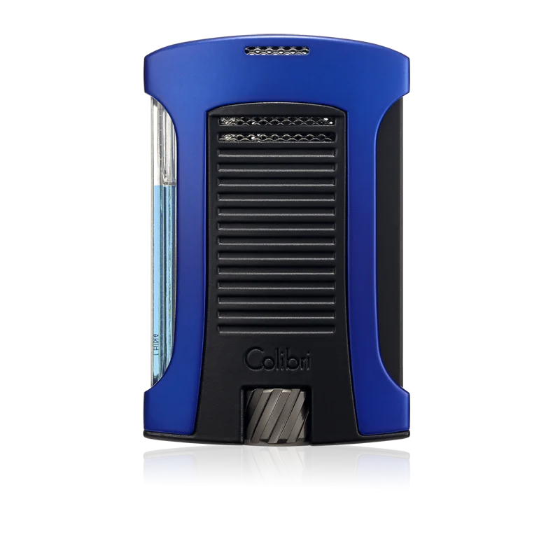 Colibri Daytona Single Jet Flame Cigar Lighter – Blue