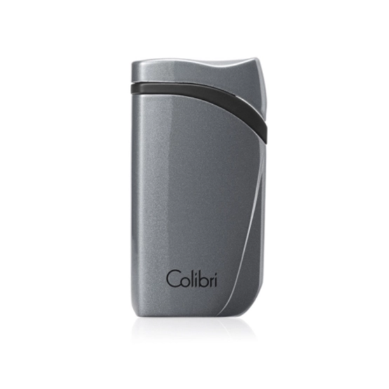 Colibri Falcon Single Jet Flame Cigar Lighter – Metallic Charcoal