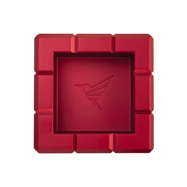Colibri Heritage Cube Ashtray Red