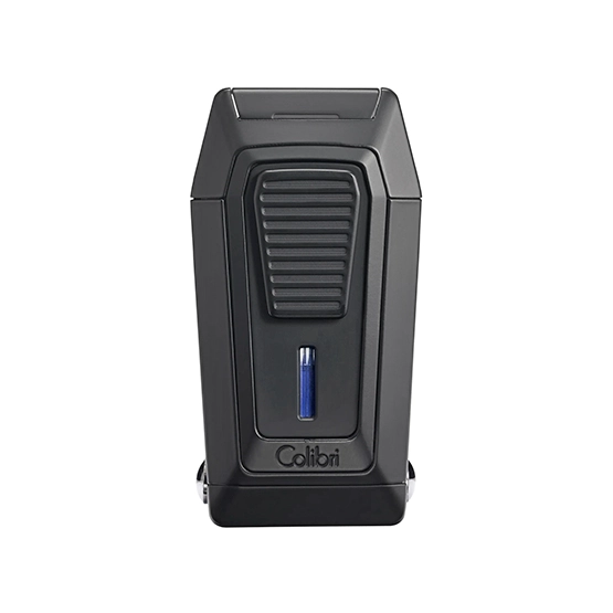 Colibri Quantum Triple Jet Lighter with V-Cutter – Black & Black