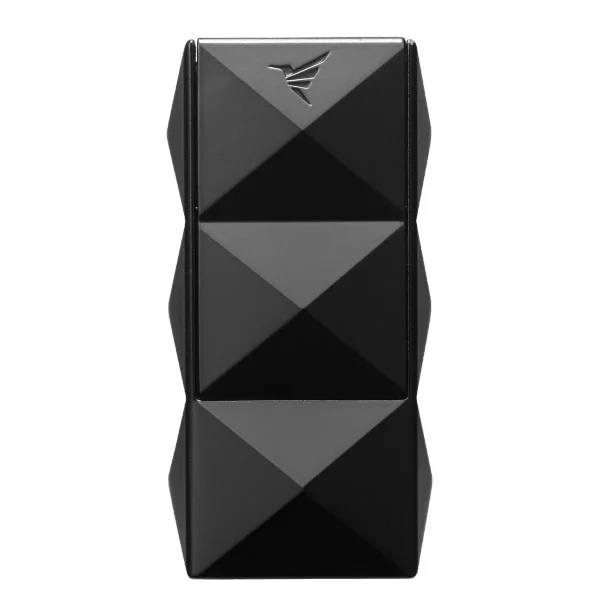 Colibri Quasar II pocket-sized double torch flame lighter Black