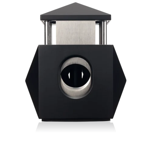 Colibri Quasar Two-in-One Desktop Cigar Cutter – Black