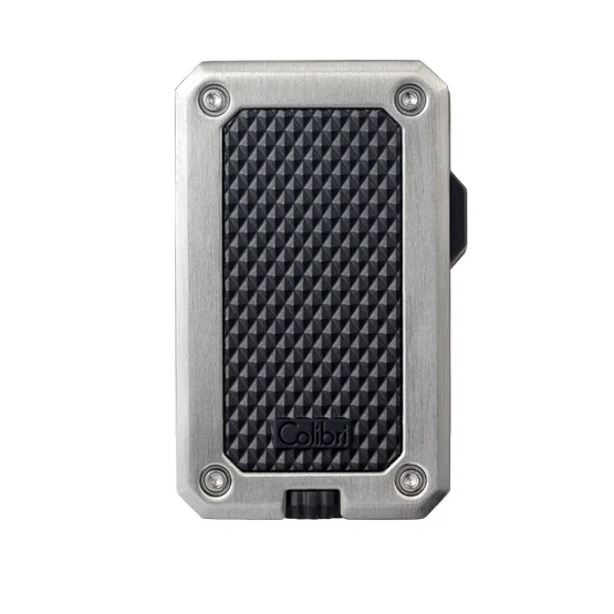 Colibri Rally Single Jet Flame Cigar Lighter – Chrome & Black