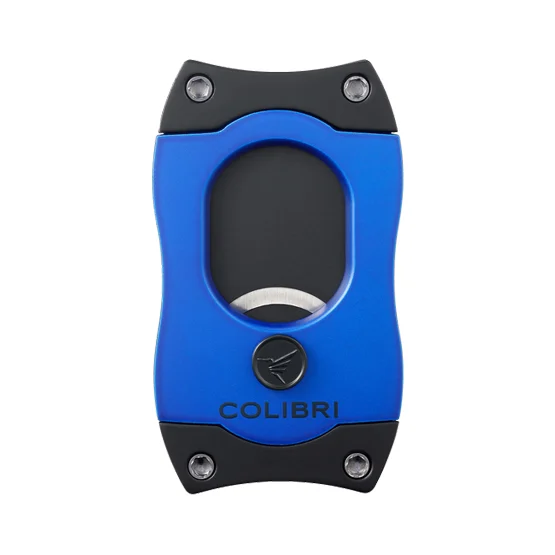 Colibri S-Cut Cigar Cutter – Black and Blue