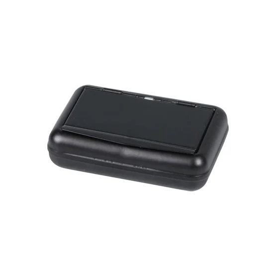Cool Matt Black Tobacco Tin with Papers Holder