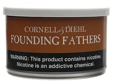 Cornell & Diehl Founding Fathers 2 oz Tin