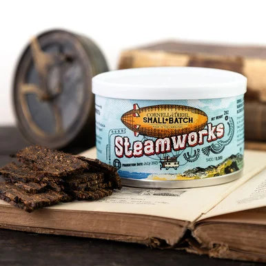 Cornell & Diehl Small Batch Steamworks 2oz Tin