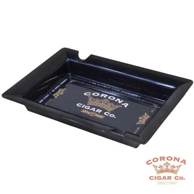 Corona Cigar Co. Ashtray - Black