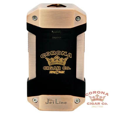 Corona Cigar FSG Galleon Lighter - Copper & Black