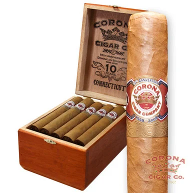 Corona Dominican 10th Anniversary Connecticut Phatso (5 x 60)