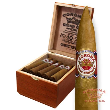 Corona Dominican 10th Anniversary Connecticut Phatt Belly (6 x 60)