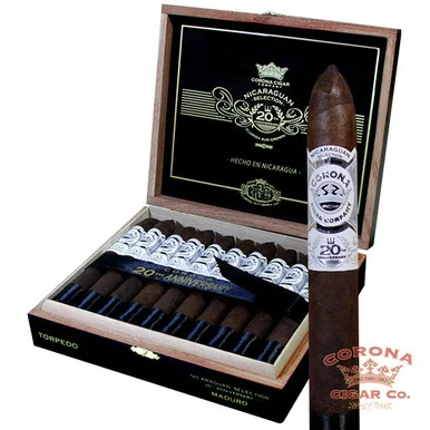 Corona Nicaraguan 20th Anniversary FSG Maduro Torpedo (6 1/2 x 52)