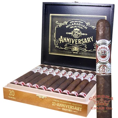 Corona Nicaraguan 25th Anniversary FSG Maduro Churchill (7 x 52)
