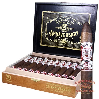Corona Nicaraguan 25th Anniversary FSG Maduro Torpedo (6 1/4 x 52)