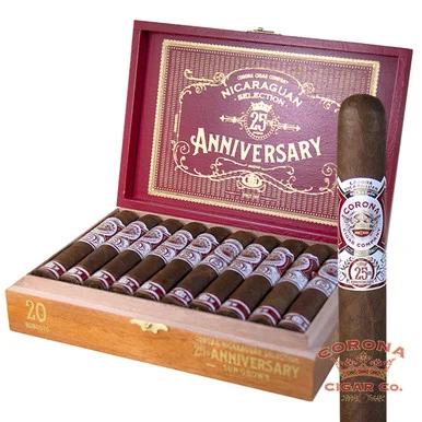 Corona Nicaraguan 25th Anniversary FSG Sun Grown Robusto (5 x 52)