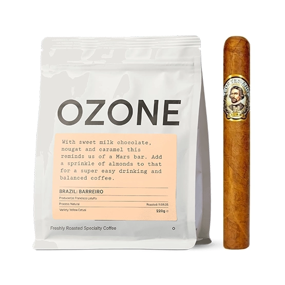 Cortesano and Ozone Brazilian Coffee and Cigar Pairing