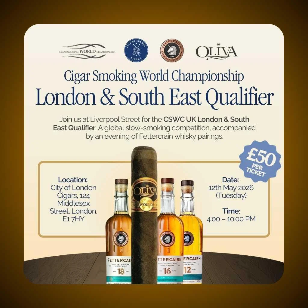 CSWC UK 2026 London & South East Qualifier at City of London Cigars