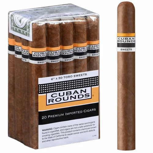 Cuban Rounds Toro Sweets (6" x 50) - Bundle of 20