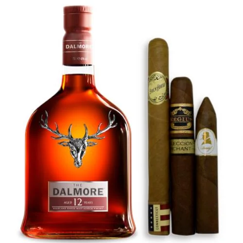 Dalmore 12 Year Old & New World Cigar Sampler