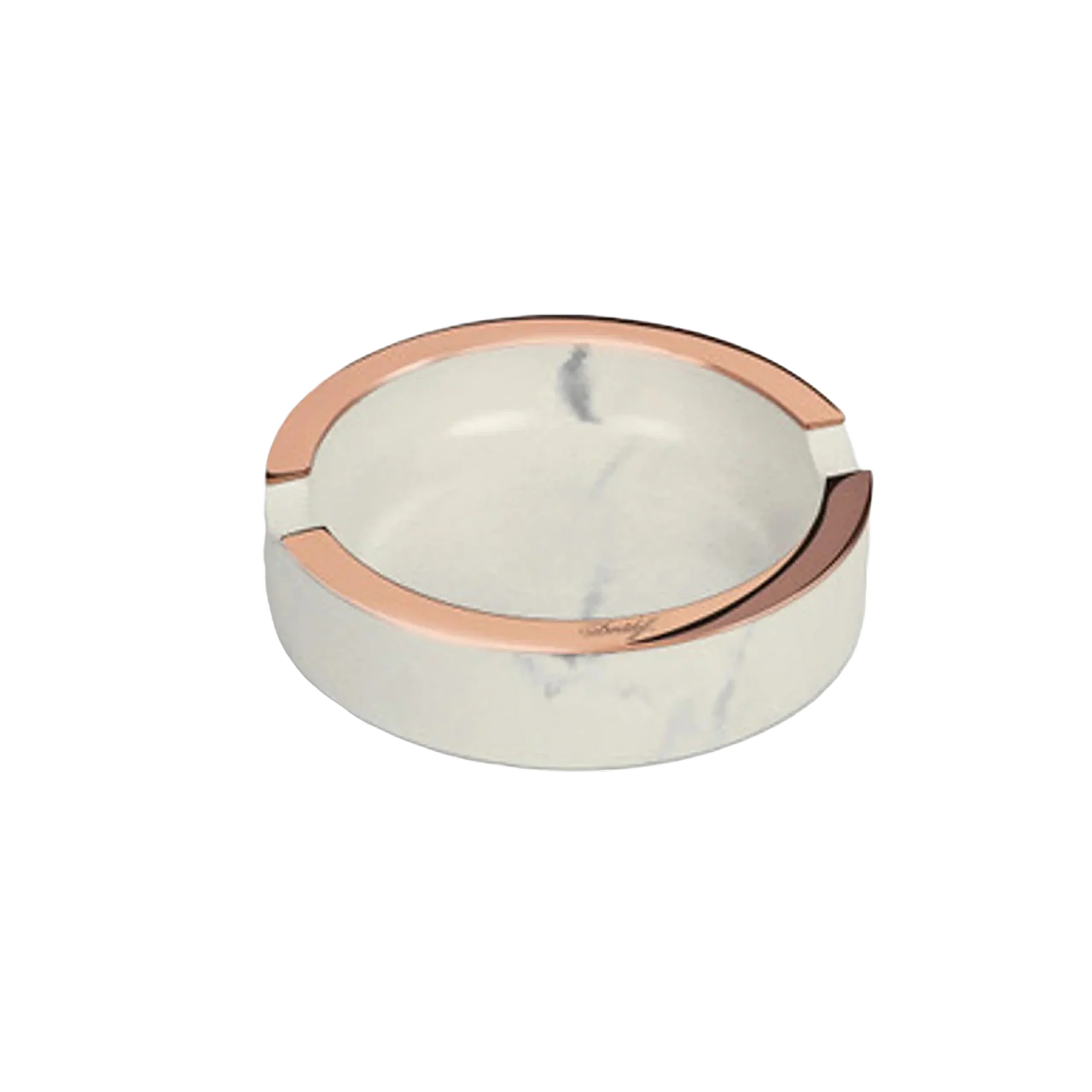 Davidoff Concrete Ashtray Small- Marble/Gold