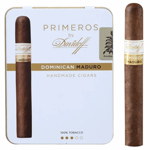 Davidoff of Geneva: PRIMEROS DOMINICAN MADURO (4 1/8" x 34)