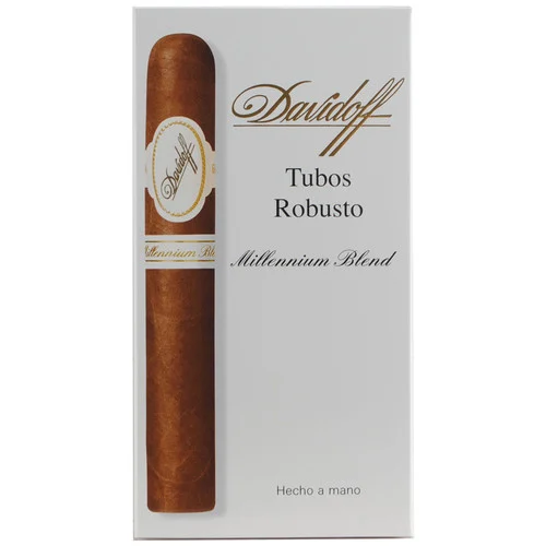 Davidoff Millennium Series Robusto Tubos 3-Pack 1/3