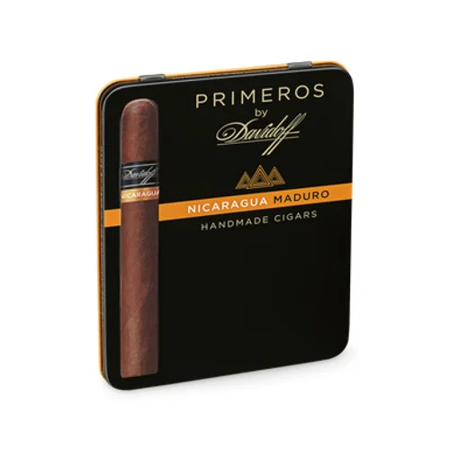 Davidoff Nicaragua Primeros Maduro Tin (4.13x34 / Tin 6)