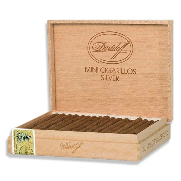 Davidoff Silver Mini Cigarillos Box of 50