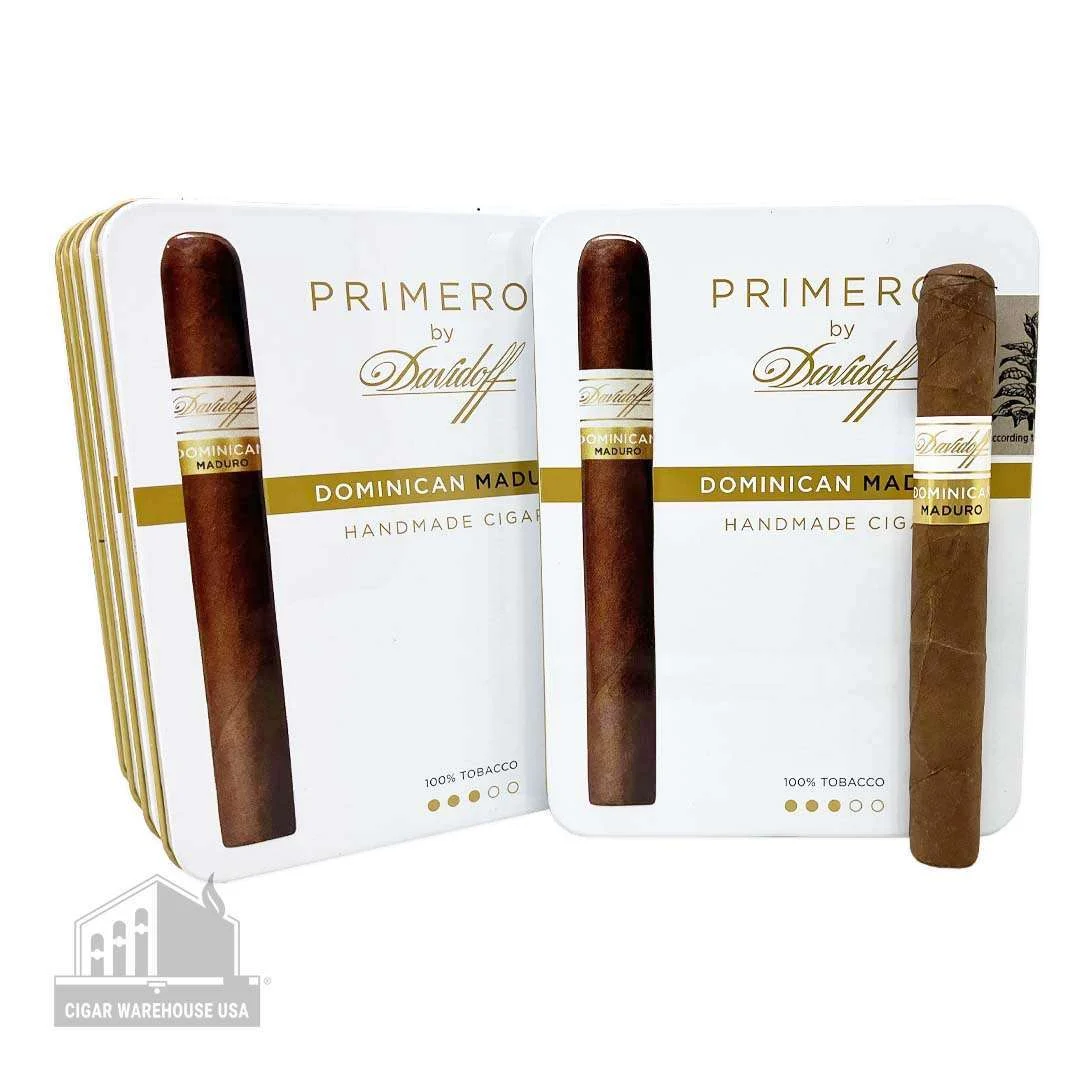 Davidoff Small Cigars Dominican Primeros Maduro – Tins