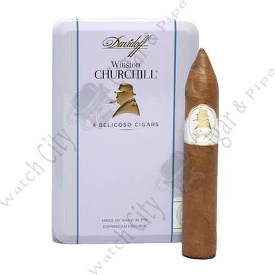Davidoff Winston Churchill Belicoso 46 x 4 1/2 (Tins of four Cigars)
