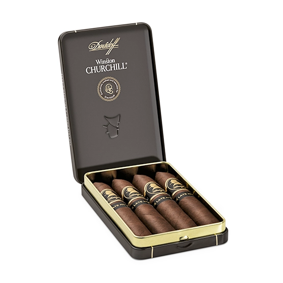 Davidoff Winston Churchill Late Hour Belicoso Cigar – Tin of 4
