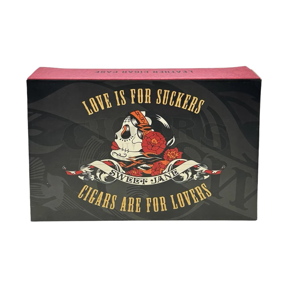 Deadwood Love is for Suckers Leather Cigar Case