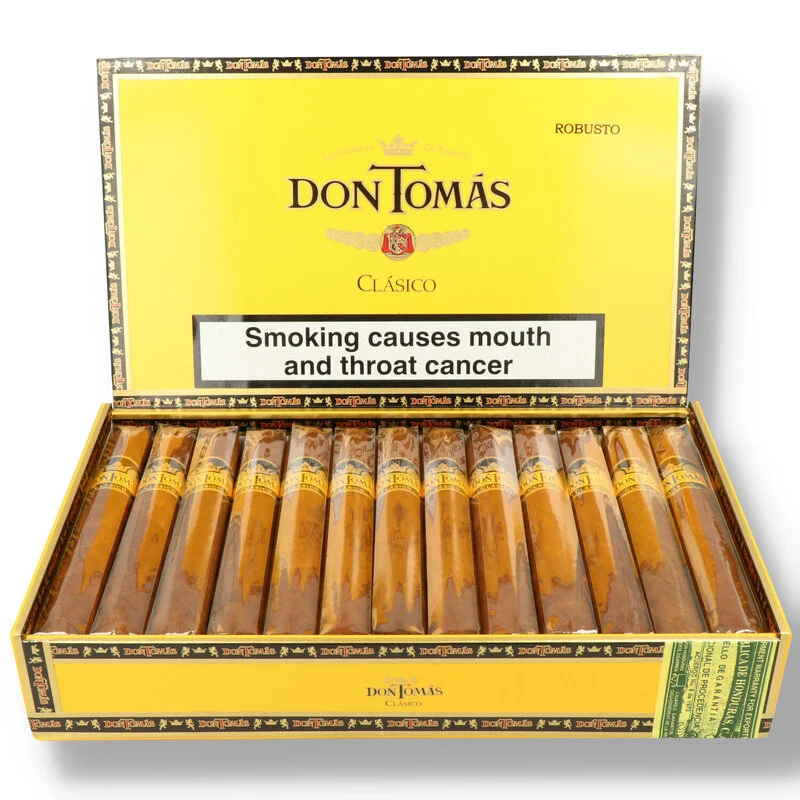 Don Tomas Clasico Robusto - Box of 25 Cigars