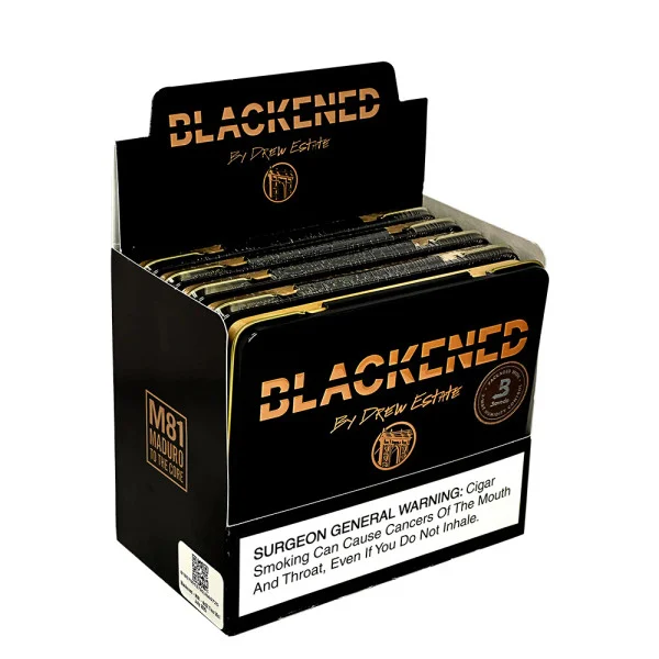 Drew Estate Blackened M81 Coronet (4x32 / Tin Of 10)