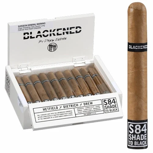 Drew Estate Blackened Shade to Black S84 Corona (5" x 43)