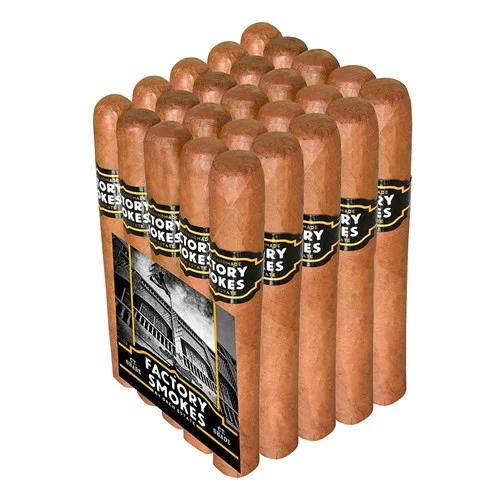 Drew Estate Factory Smokes Connecticut Shade Robusto (5x54 / Bundle 25)