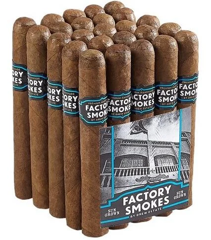 Drew Estate Factory Smokes Gordo Sun-Grown – Bundle of 25