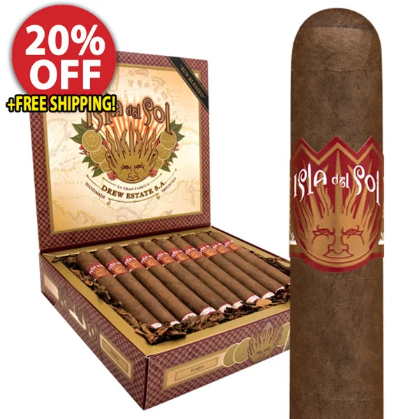 Drew Estate Isla del Sol Robusto (5x52 / Box 20)