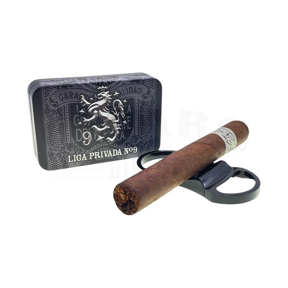 Drew Estate Liga Privada No.9 Metal Cigar Rest and Cutter