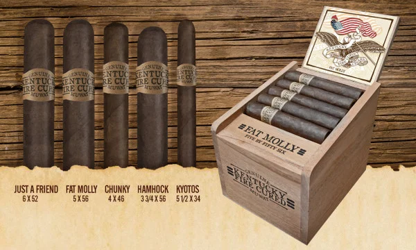 Drew Estate MUWAT Kentucky Fire Cured Chunky (4x46 / Bundle of 10)