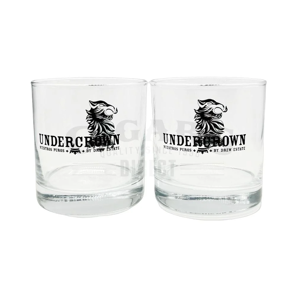 Drew Estate Undercrown Rocks Glasses