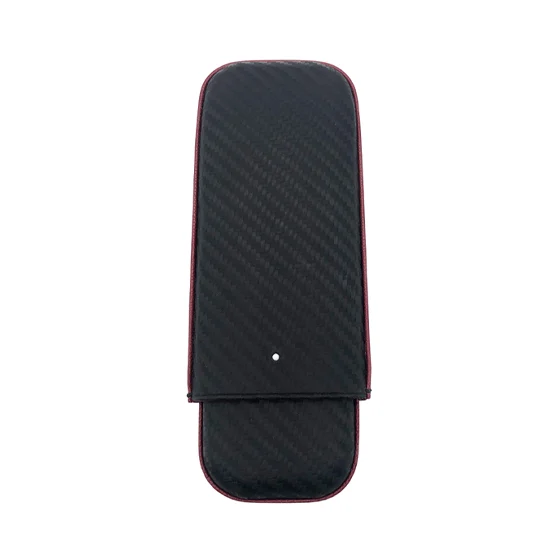 Dunhill White Spot Highland 9 Cigar Case (2 Robusto) – Limited Edition Black and Orange