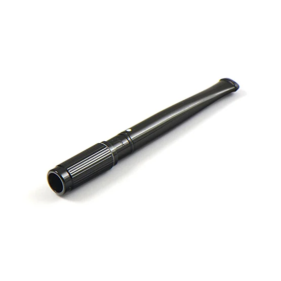 Dunhill White Spot Slim Black Ejector Lines Cigarette Holder (CH4303)