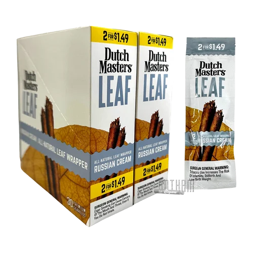 Dutch Masters Leaf Russian Cream