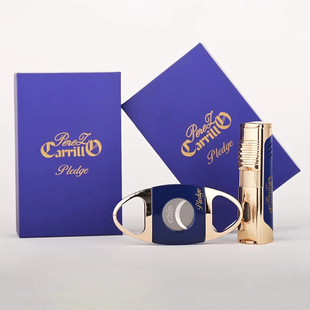 E.P. Carrillo Pledge Lighter and Cutter Set