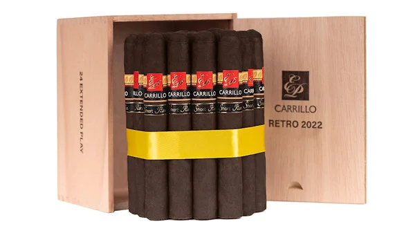 E.P. Carrillo Short Run Retro 2022 Maduro Long Play (6x60 / Box 24)