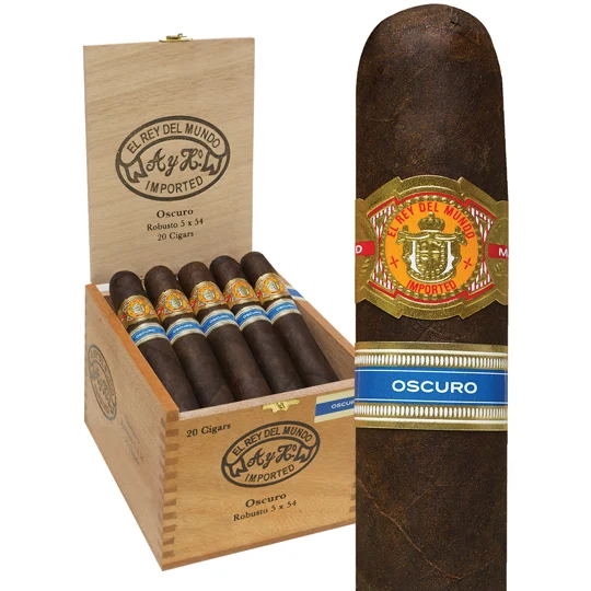 EL Rey Del Mundo Robusto Supremo Oscuro (7.25x54 / Box of 20)