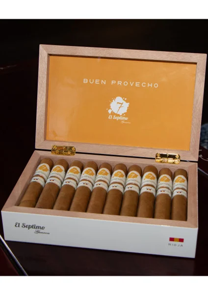 El Septimo Geneva The Culinary Art Collection Spain Rioja Robusto (5x54 / 5 Pack)